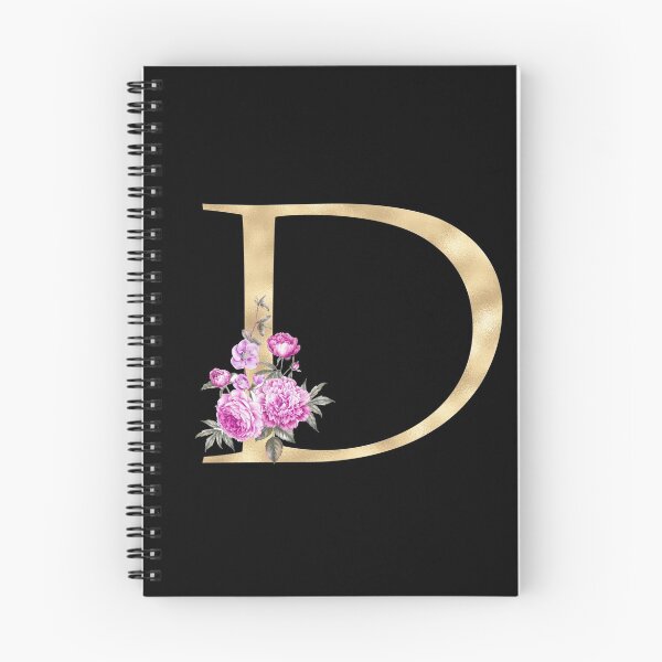 Item preview, Gold Letter D With Garden Flowers | Floral Wedding Letters designed and sold by SerendipityNow.