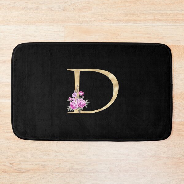 Item preview, Gold Letter D With Garden Flowers | Floral Wedding Letters designed and sold by SerendipityNow.