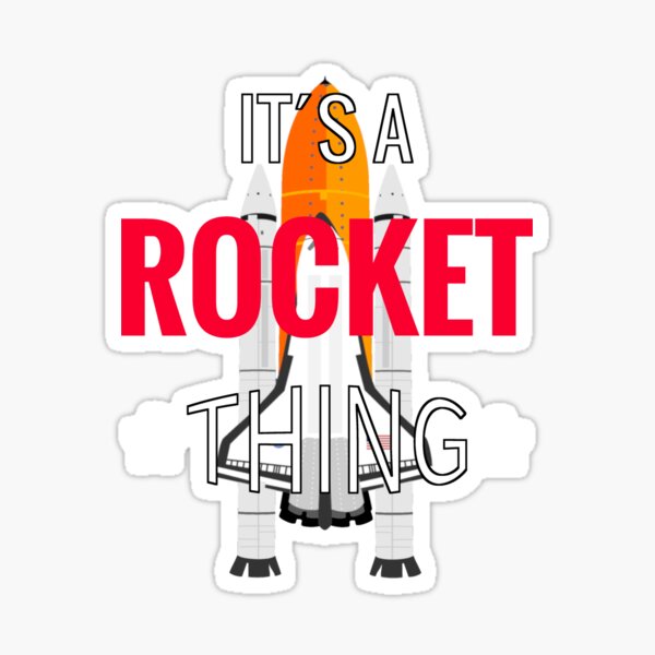 Item preview, Rocket Science Space Shuttle - It´s A Rocket Thing designed and sold by leofel.