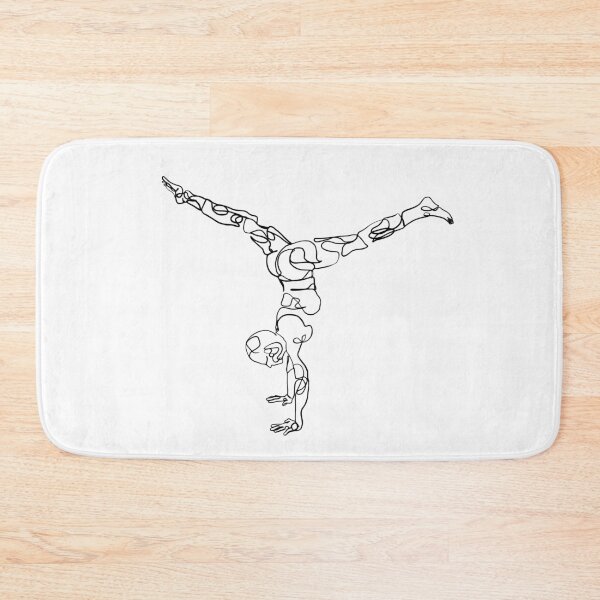 Item preview, Contour Line Yoga-Split Handstand 2 designed and sold by FranksArtWorld.