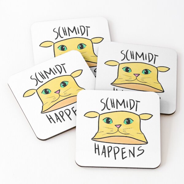 Item preview, Schmidt Happens - Yellow Cat Hat designed and sold by TVserious.