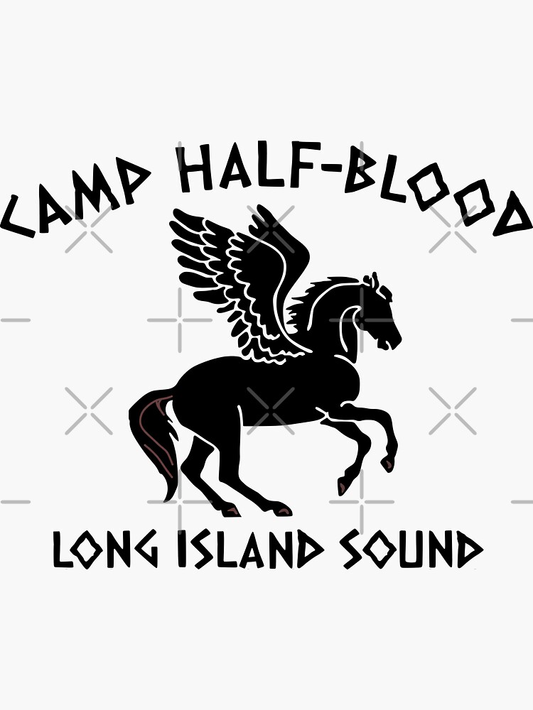 Camp Half Blood Long Island Sound - Graphic Designs - Sticker