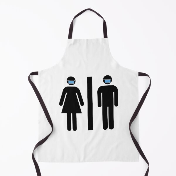 Item preview, Washroom Sign Symbol Face Mask designed and sold by Nalidsa Sukprasert.