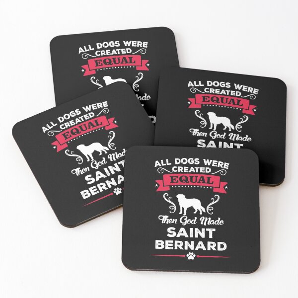 Item preview,  All Dogs Were Created Equal - SAINT BERNARD designed and sold by pannolinno.