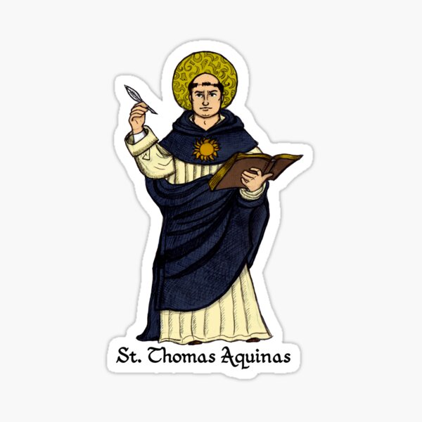 Saint Thomas Aquinas Sticker