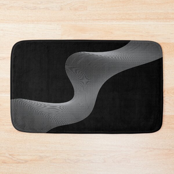 Item preview, Elegant, modern, futuristic graphic pattern in wave abstraction designed and sold by theendup.