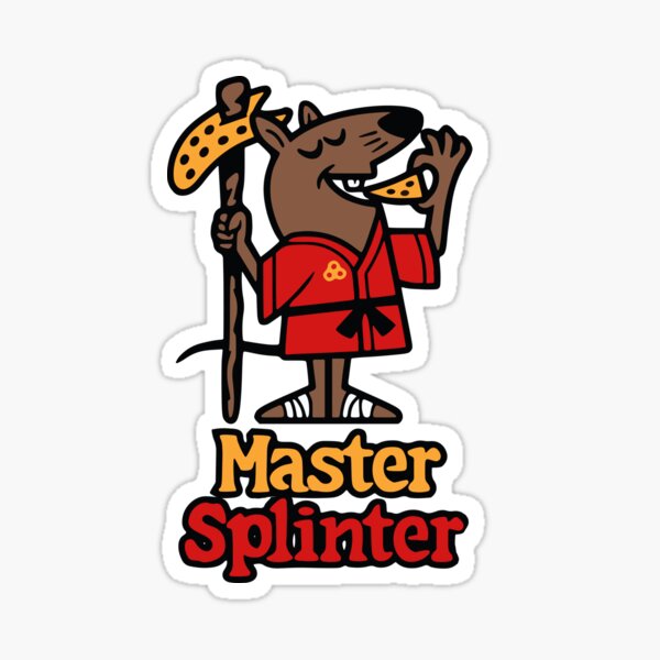 Master Splinter Sticker