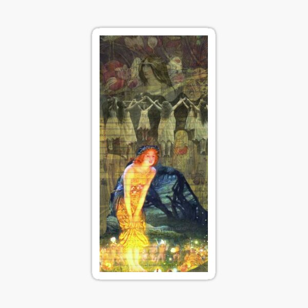 Fairies and White Witches Sticker