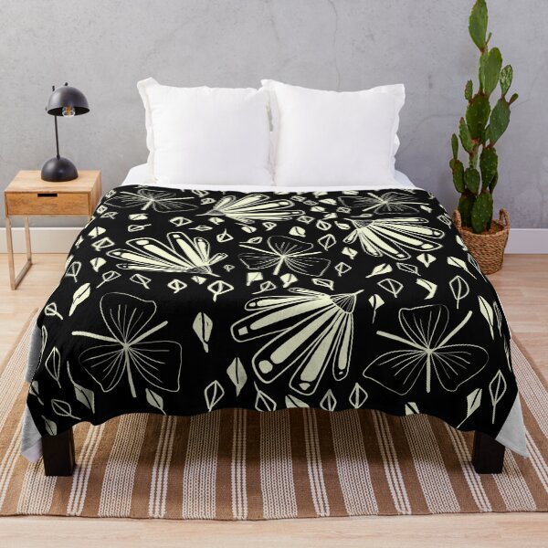 Item preview, Black And White Floral Pattern designed and sold by Vestica.