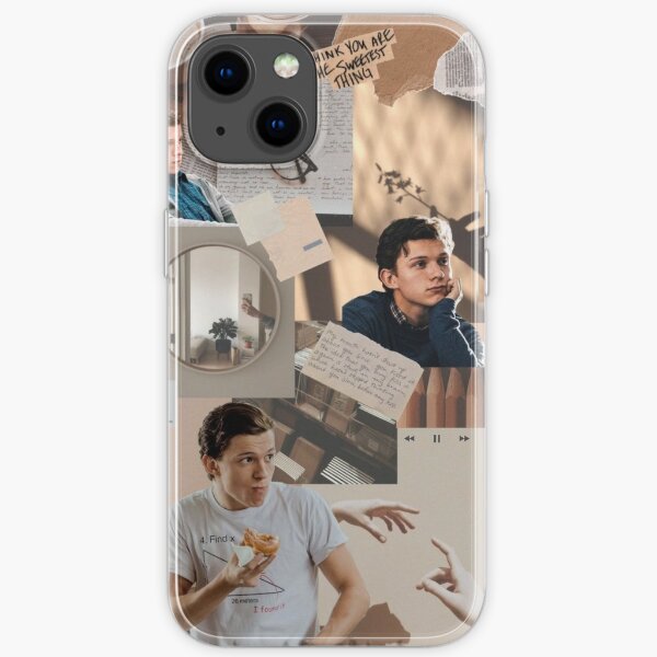 Tom Holland Collage iPhone Soft Case