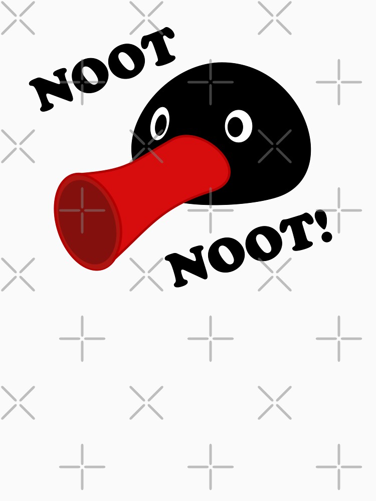 Imagen 7 de 7, Camiseta clásica con la obra NOOT NOOT!, diseñada y vendida por Redkiwii.
