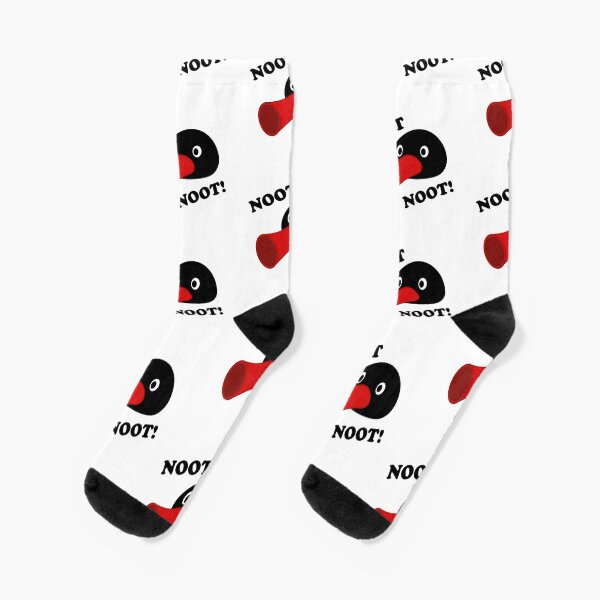 Vista previa del artículo con la obra «NOOT NOOT!», diseñado y vendido por Redkiwii.
