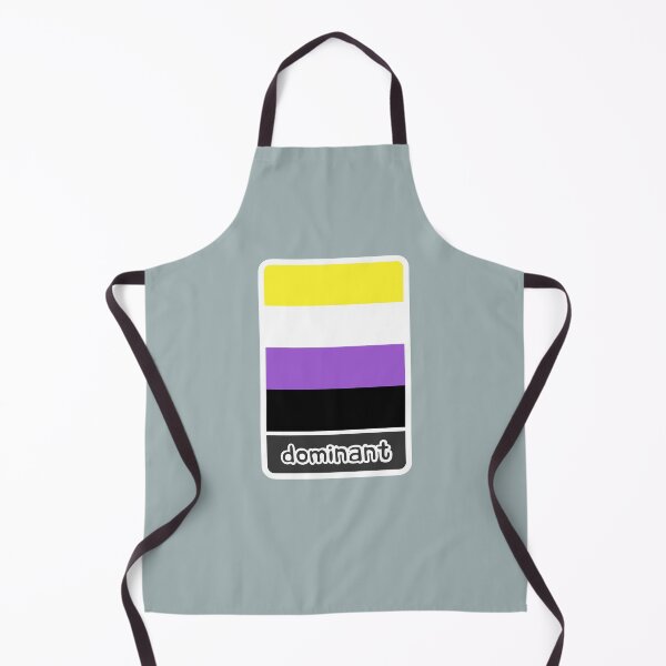 Artikelvorschau, Flag-Tag (Nichtbinär (Dominant)) entworfen und verkauft von MyRedBottom.