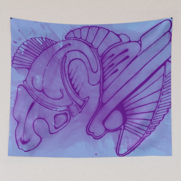 Item preview, UFO Space Galaxy Trippy Splat Universe designed and sold by iamstevivaughn.