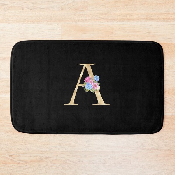 Item preview, Gold Letter A With Garden Flowers | Floral Wedding Letters designed and sold by SerendipityNow.