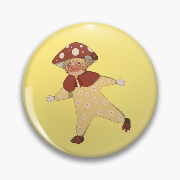 Item preview, Happy mushroom person designed and sold by annoyingarts.