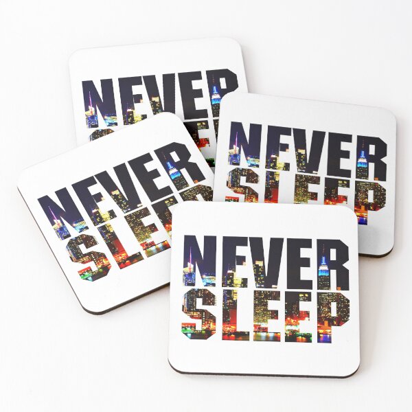 Item preview, New York City Skyline, Never Sleep, NY designed and sold by Handstand365.