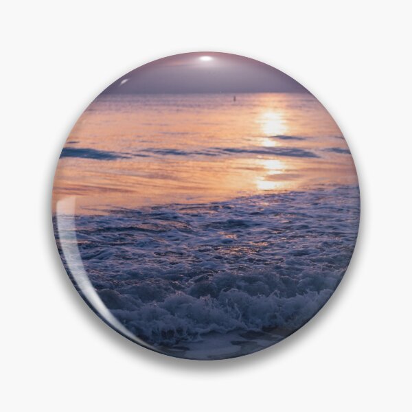 Item preview, Sunset Blue Ocean Waves designed and sold by mimosadesigns.