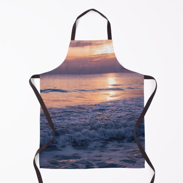 Item preview, Sunset Blue Ocean Waves designed and sold by mimosadesigns.