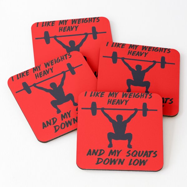 Item preview, Weights heavy squats low  designed and sold by Md1982.