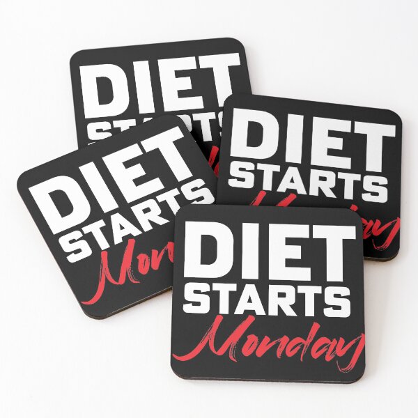 Item preview, Diet Starts Monday designed and sold by LucyGraphics.