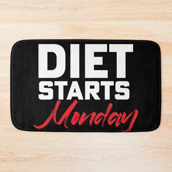 Item preview, Diet Starts Monday designed and sold by LucyGraphics.