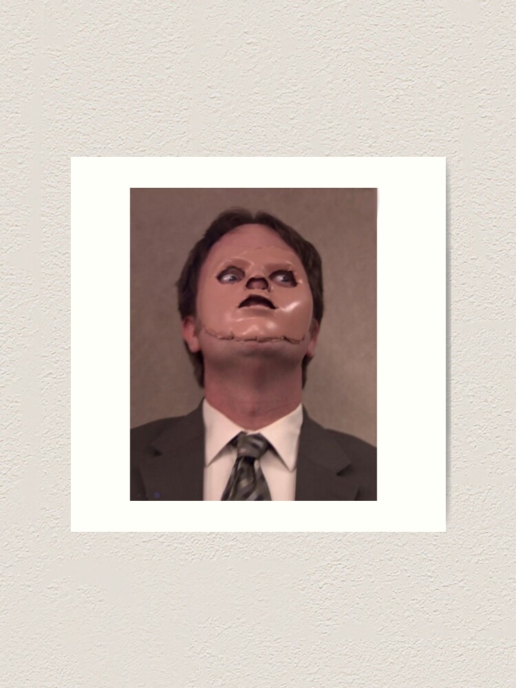 Dwight Schrute Art Print For Sale By Abbi Da Frog Redbubble 