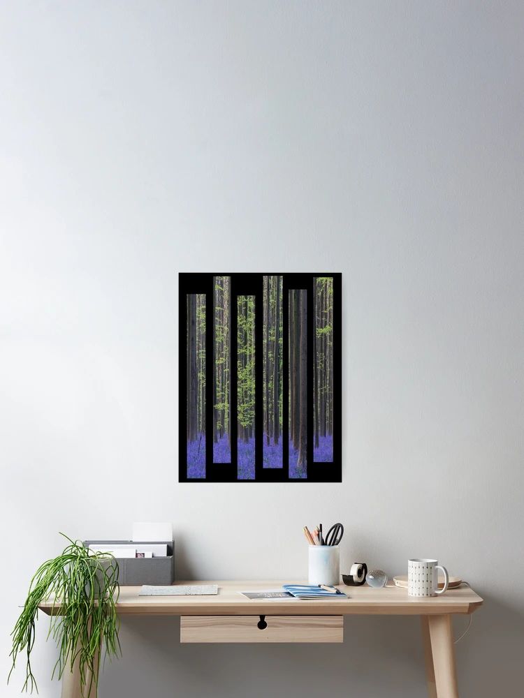 Thumbnail 2 of 3, Poster, Forest Pattern designed and sold by FootPrintRepub.