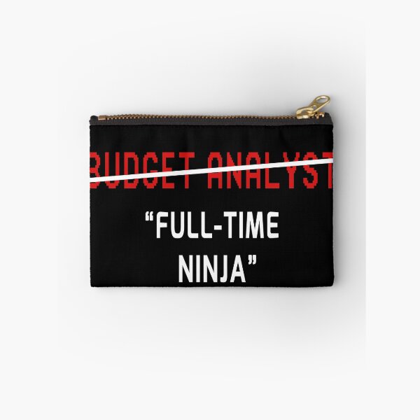 Item preview, Budget Analyst Funny Full Time Ninja Joke Gift designed and sold by trendo.