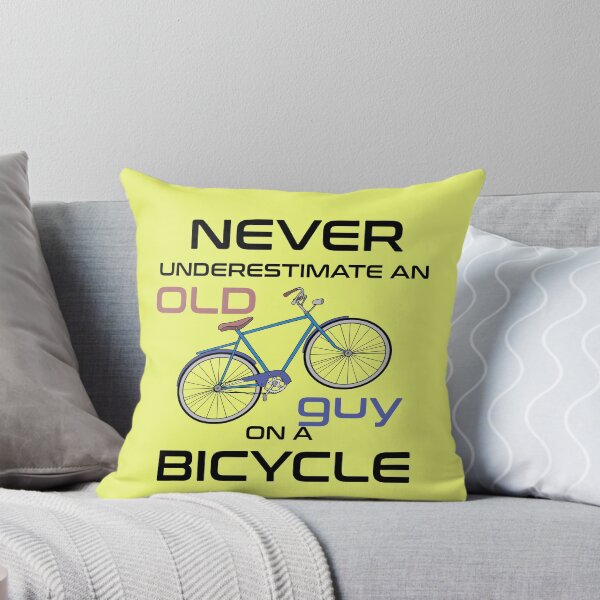 Item preview, Never Underestimate An Old guy On A Bicycle designed and sold by manardesign.