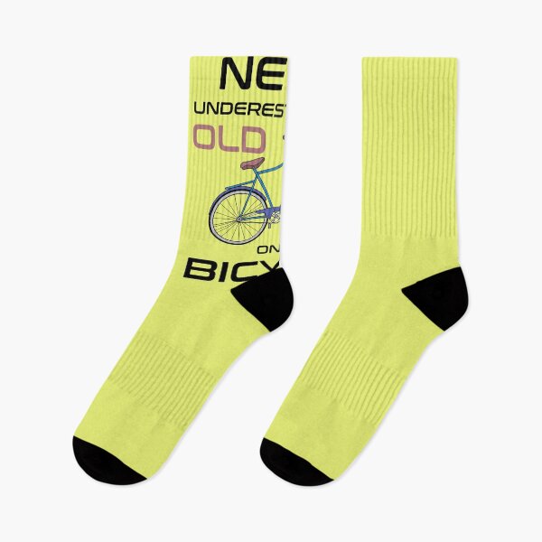 Item preview, Never Underestimate An Old guy On A Bicycle designed and sold by manardesign.