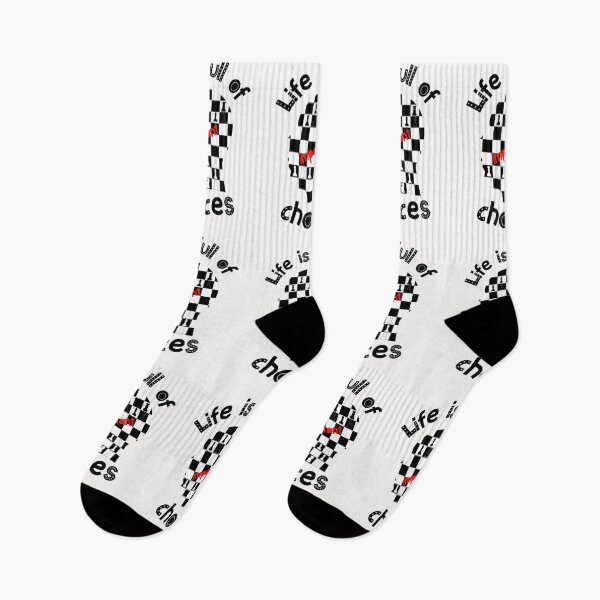 Item preview, Life is full of important choices chess designed and sold by Eva-Success.