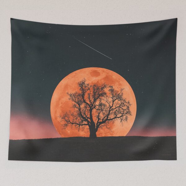 Item preview, Full moon tree designed and sold by urban-color.