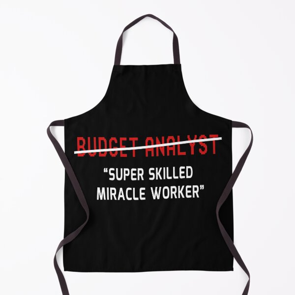 Item preview, Budget Analyst Funny Super Skilled Miracle Worker Joke Gift designed and sold by trendo.