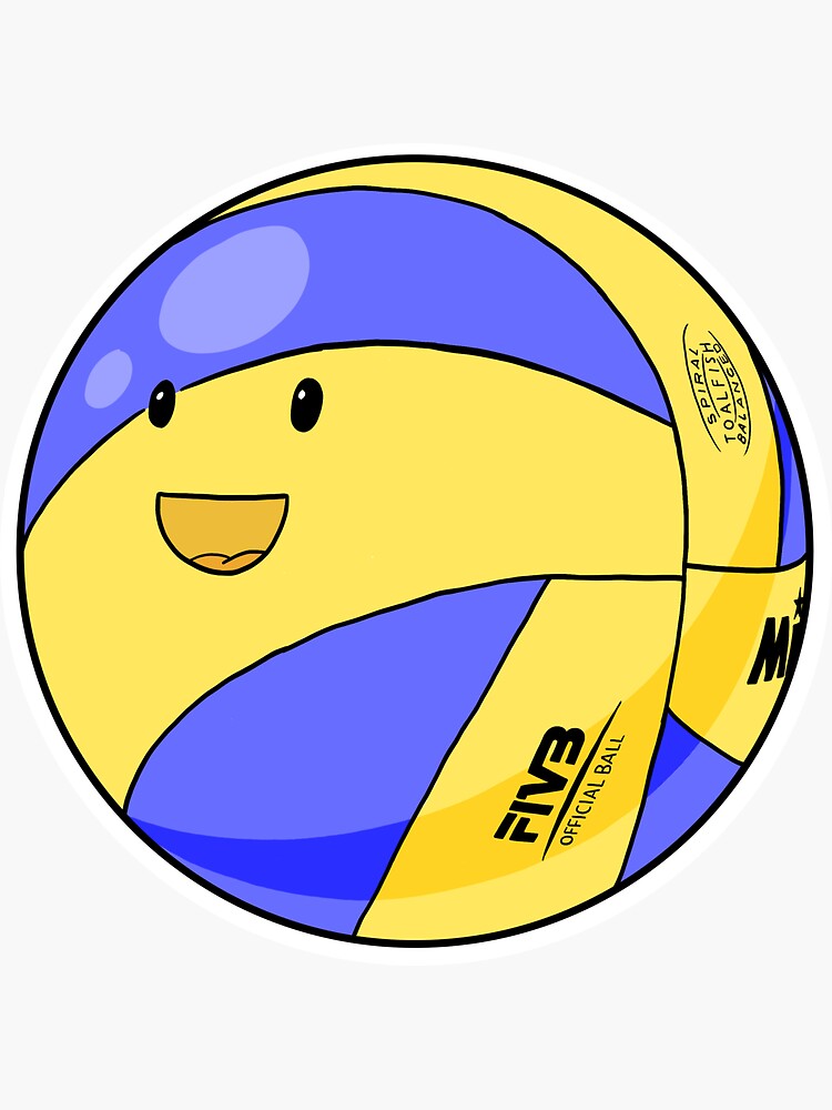"mikasa volleyball" Sticker for Sale by toalfish Redbubble