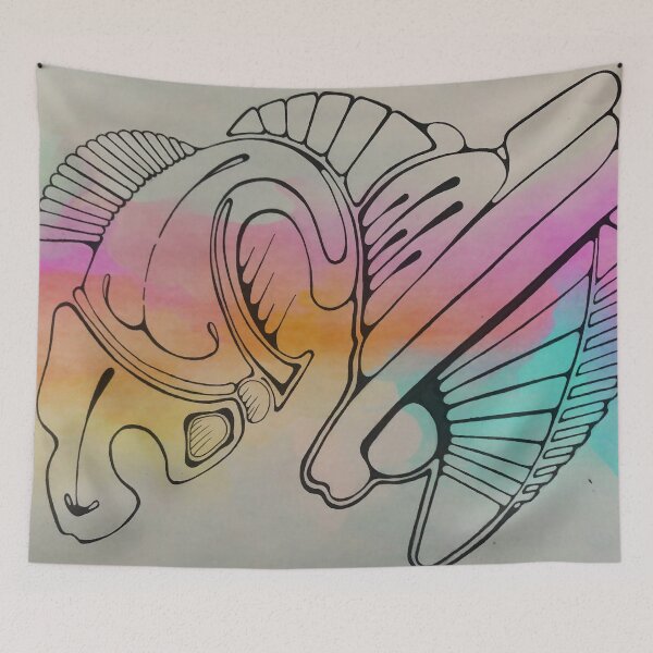 Item preview, Rainbow Unicorn Sweet Tooth Alien Spaceship designed and sold by iamstevivaughn.