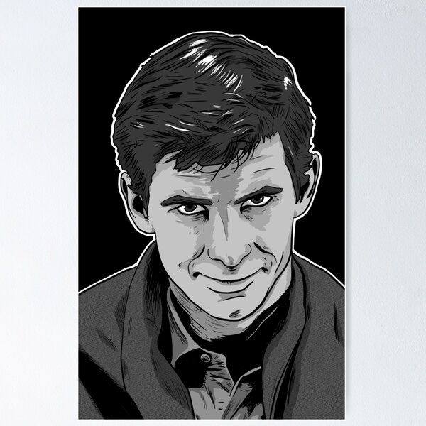 Artikelvorschau, Norman Bates entworfen und verkauft von blacksnowcomics.