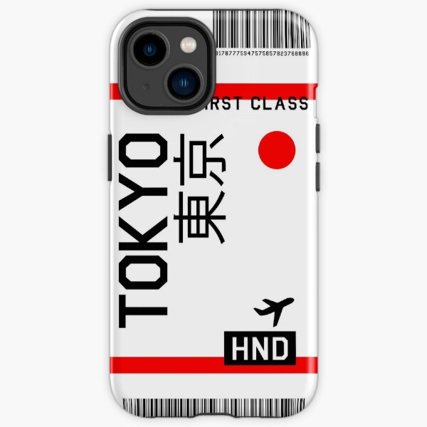 Flight Ticket Tokyo iPhone Tough Case