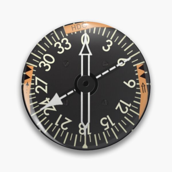 Item preview, Vintage Boeing 737 Standby Radio Magnetic Indicator designed and sold by Jetlag71.