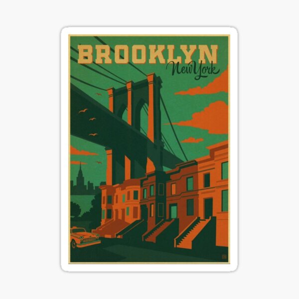 Item preview, Brooklyn bridge , New york designed and sold by fitplus.