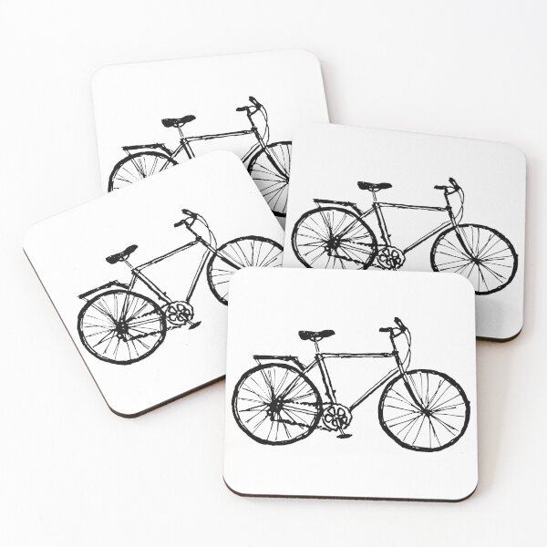 Item preview,  Just keep biking funny cyclist riding designed and sold by OneTimeEngineer.