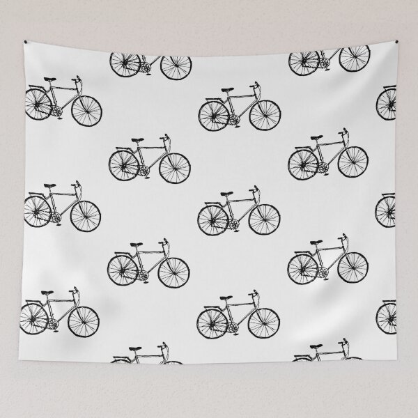 Item preview,  Just keep biking funny cyclist riding designed and sold by OneTimeEngineer.