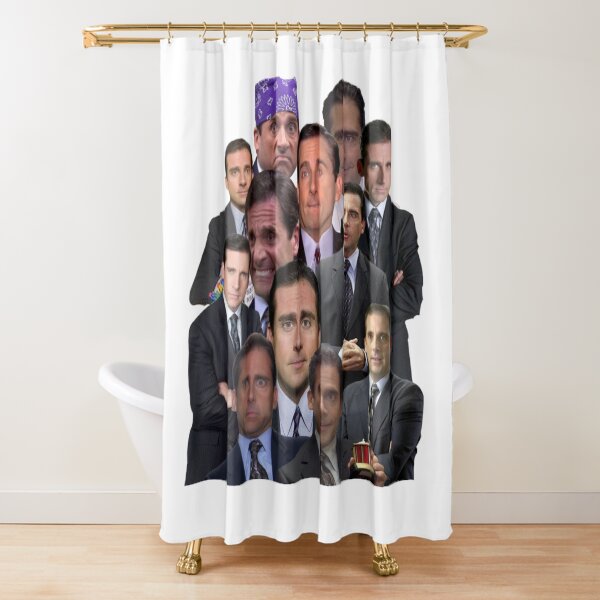 The Office Shower Curtain Creed Bratton Bath Curtain The Office TV Show Michael Scott Dwight Schrute Farms outlet Jim Halpert The Office Gift