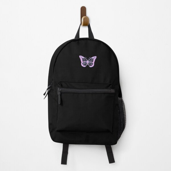 aesthetic fluorescent butterfly Backpack