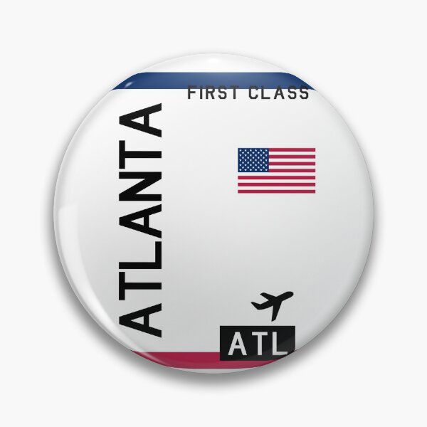 Artikelvorschau, Flugticket Atlanta entworfen und verkauft von swaynowo.