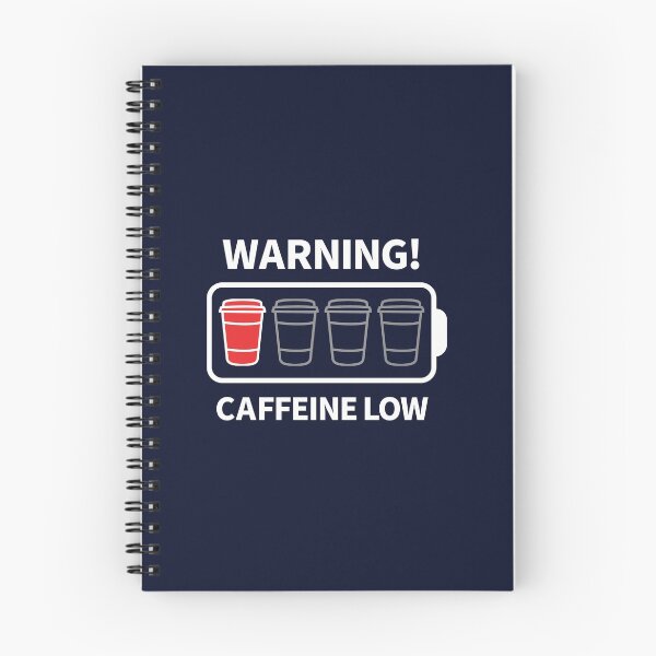 Item preview, Warning Caffeine Low designed and sold by GeeksUnique.