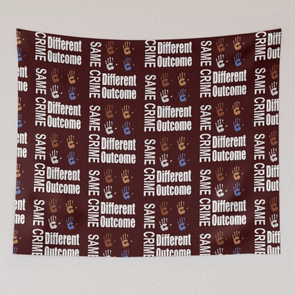 Item preview, Same Crime - Different Outcome designed and sold by PrintBrint.