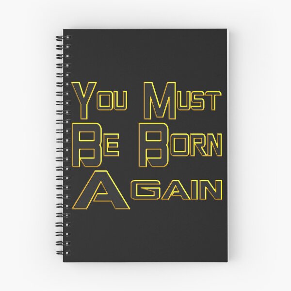 Item preview, YOU MUST BE BORN AGAIN - BIBLE VERSE designed and sold by Ralek.