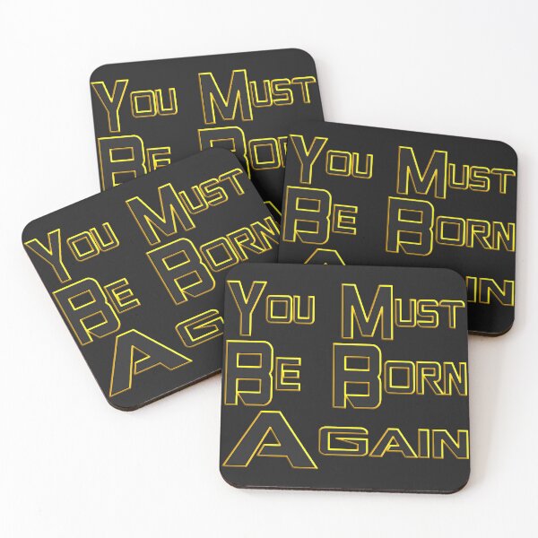 Item preview, YOU MUST BE BORN AGAIN - BIBLE VERSE designed and sold by Ralek.