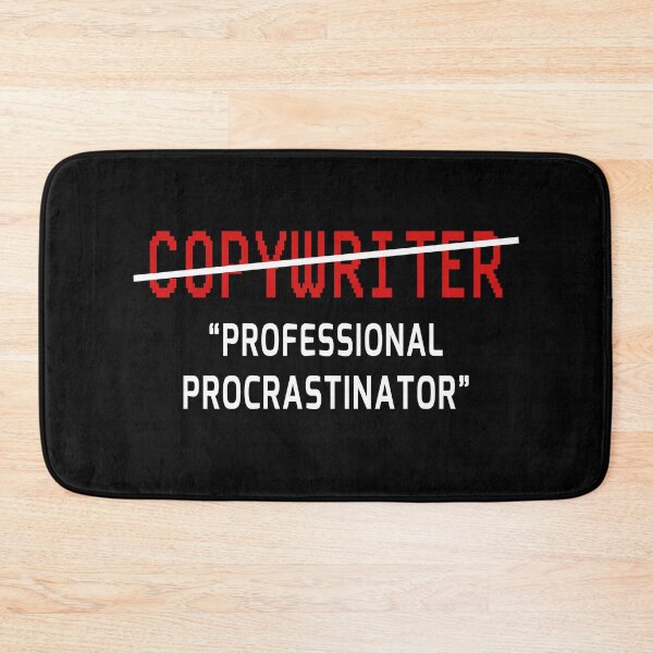 Item preview, Copywriting Professional Procrastinator Joke Copywriter Gift designed and sold by trendo.